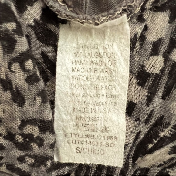 T Party Embellished Animal Print Women’s Tank Top Size Small - Picture 8 of 8